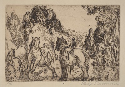 Splashing Horses