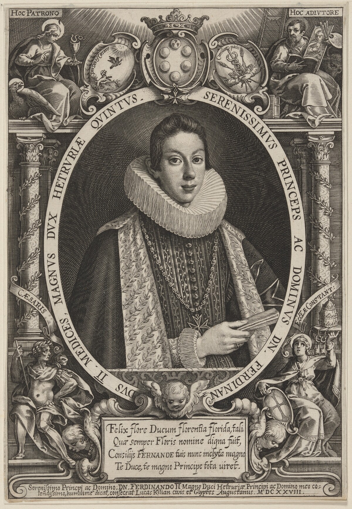 Ferdinand II, Roman Emperor by Lucas Kilian