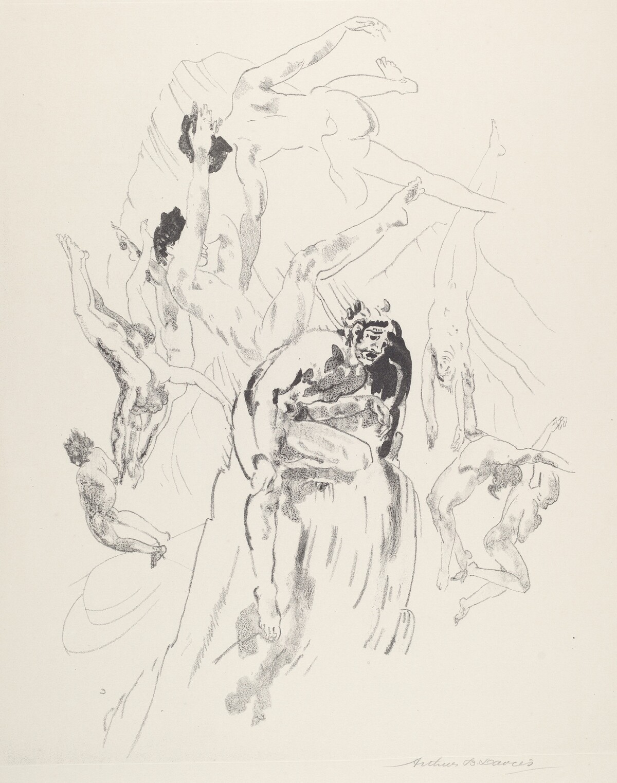 Bird Men by Arthur B. Davies