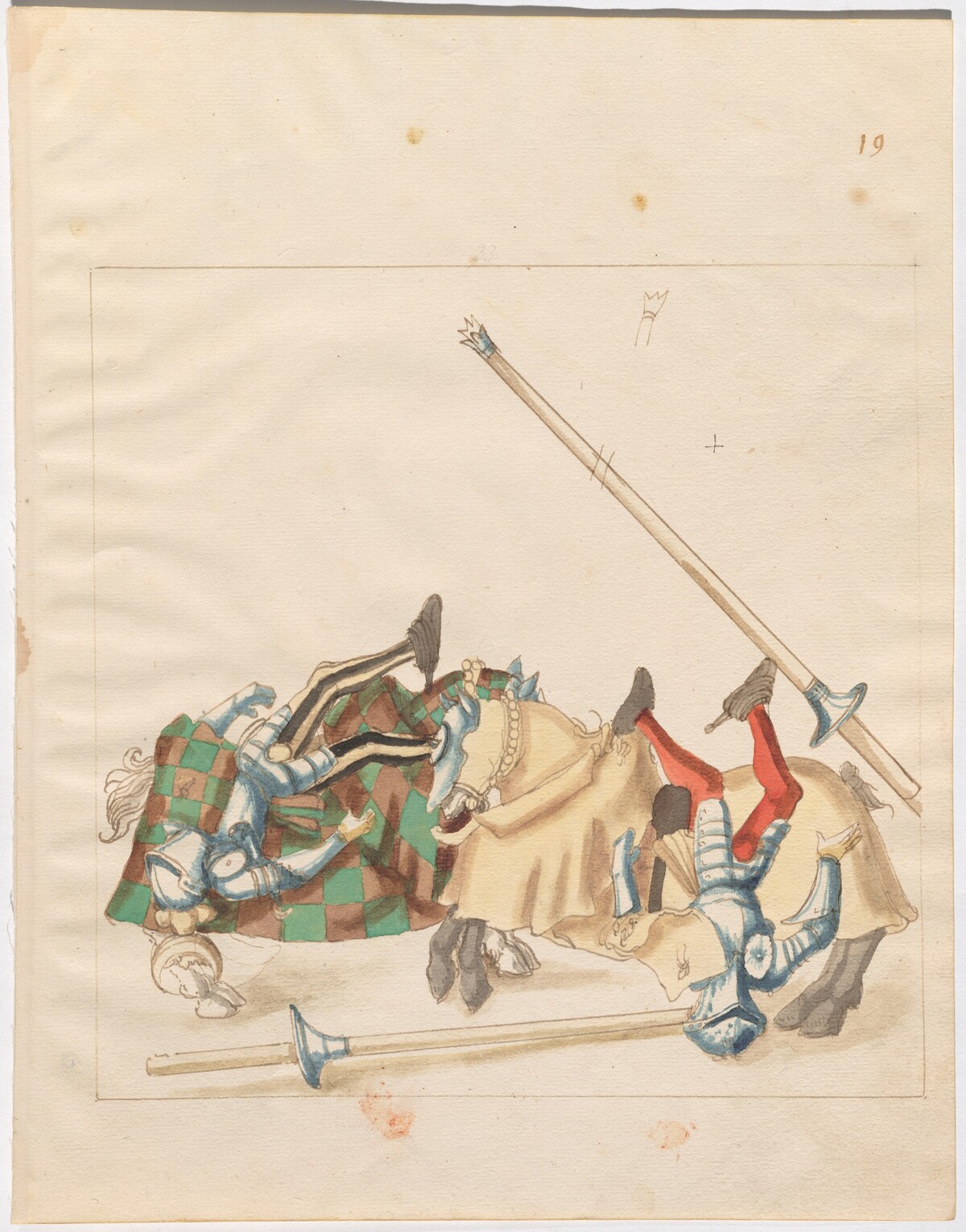 German Joust of Peace by German 16th Century