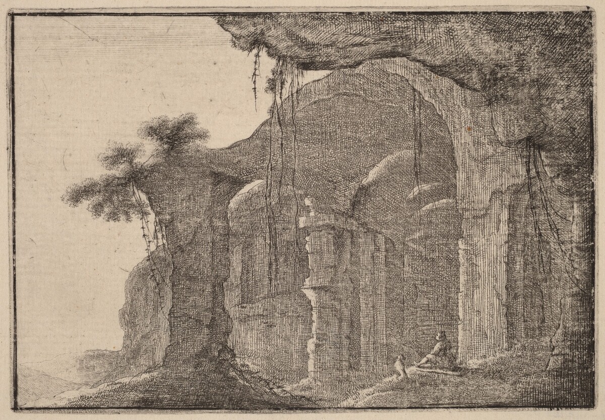 Ruins of an Amphitheater by Gilles Neyts