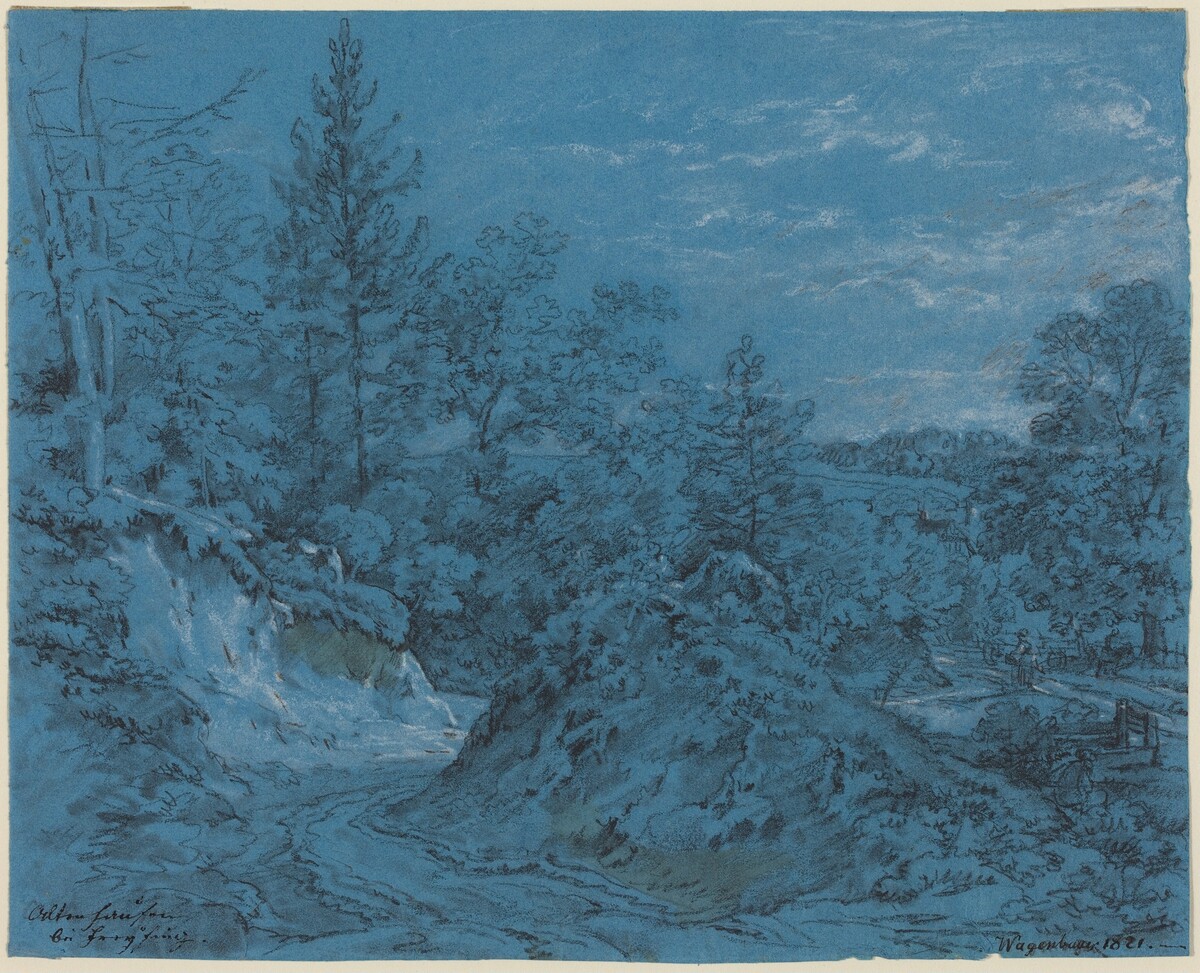 Altenhausen bei Freysing by Max Joseph Wagenbauer