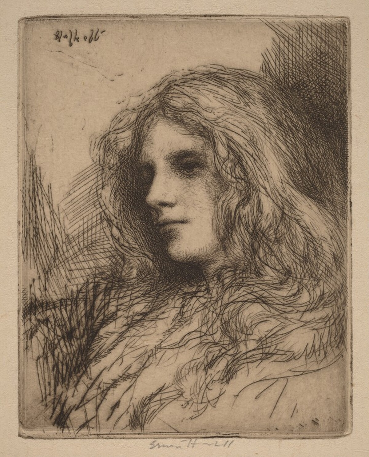 Head of a Woman (Emma) by Ernest Haskell