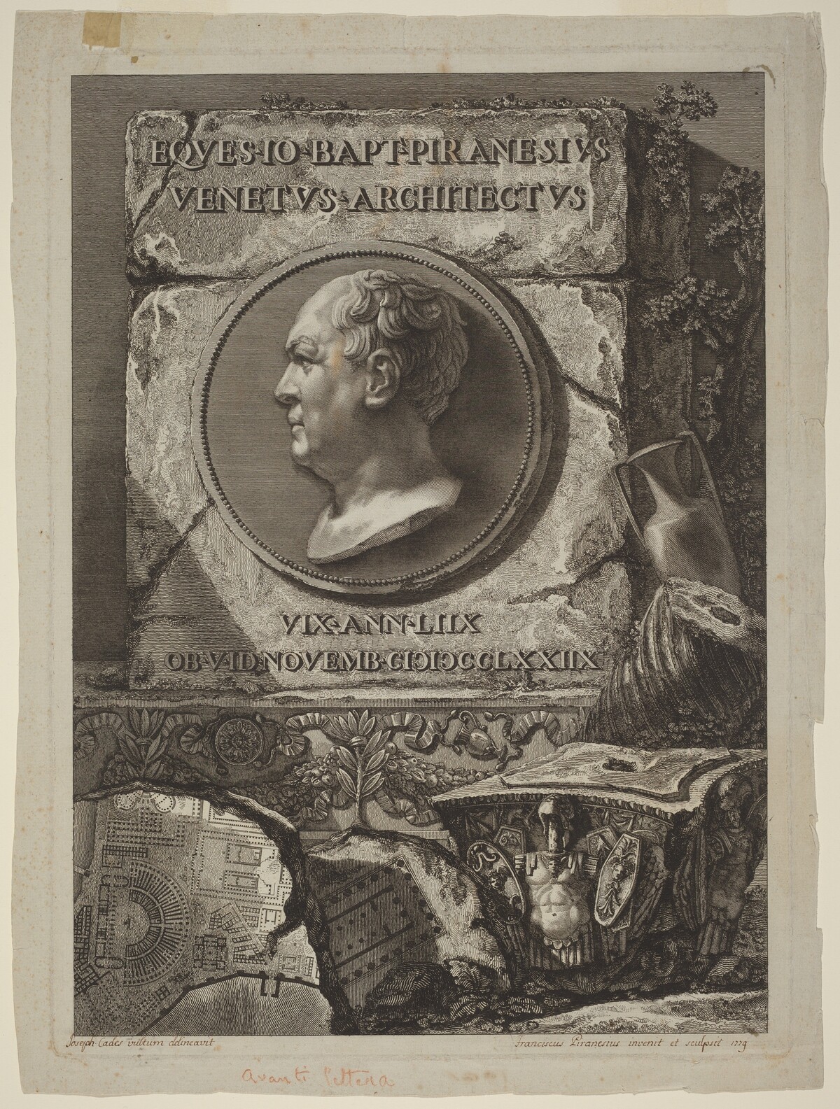 Giovanni Battista Piranesi by Francesco Piranesi