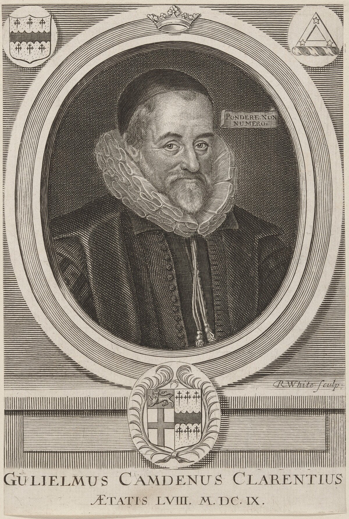 William Camden by Robert White