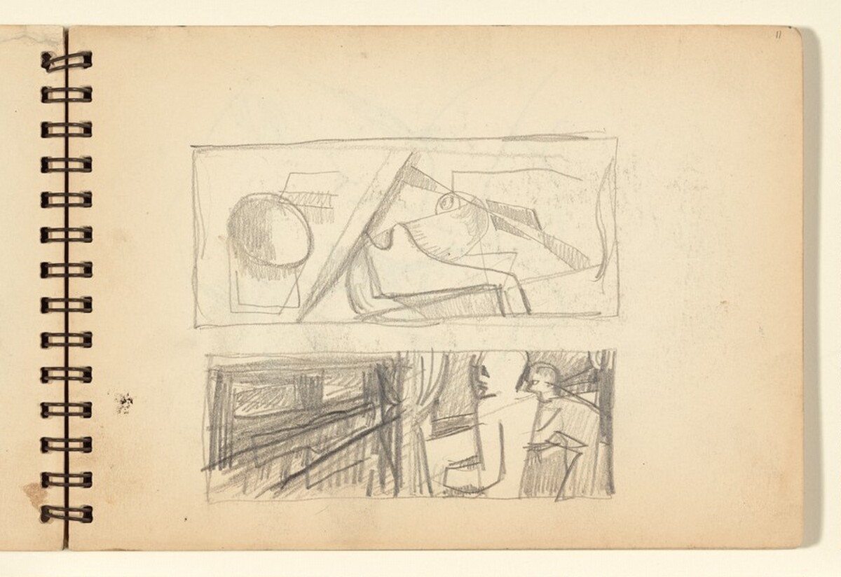 Sketchbook by Mark Rothko