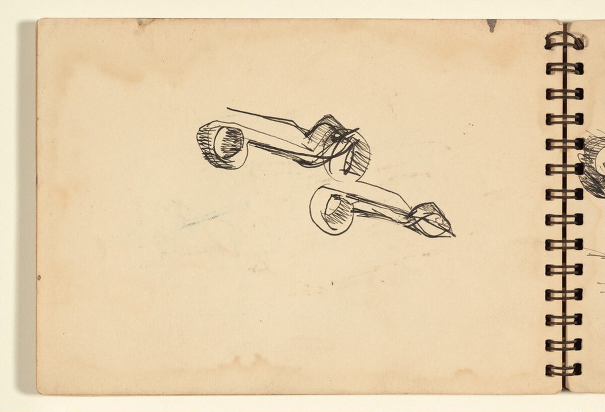 Sketchbook by Mark Rothko