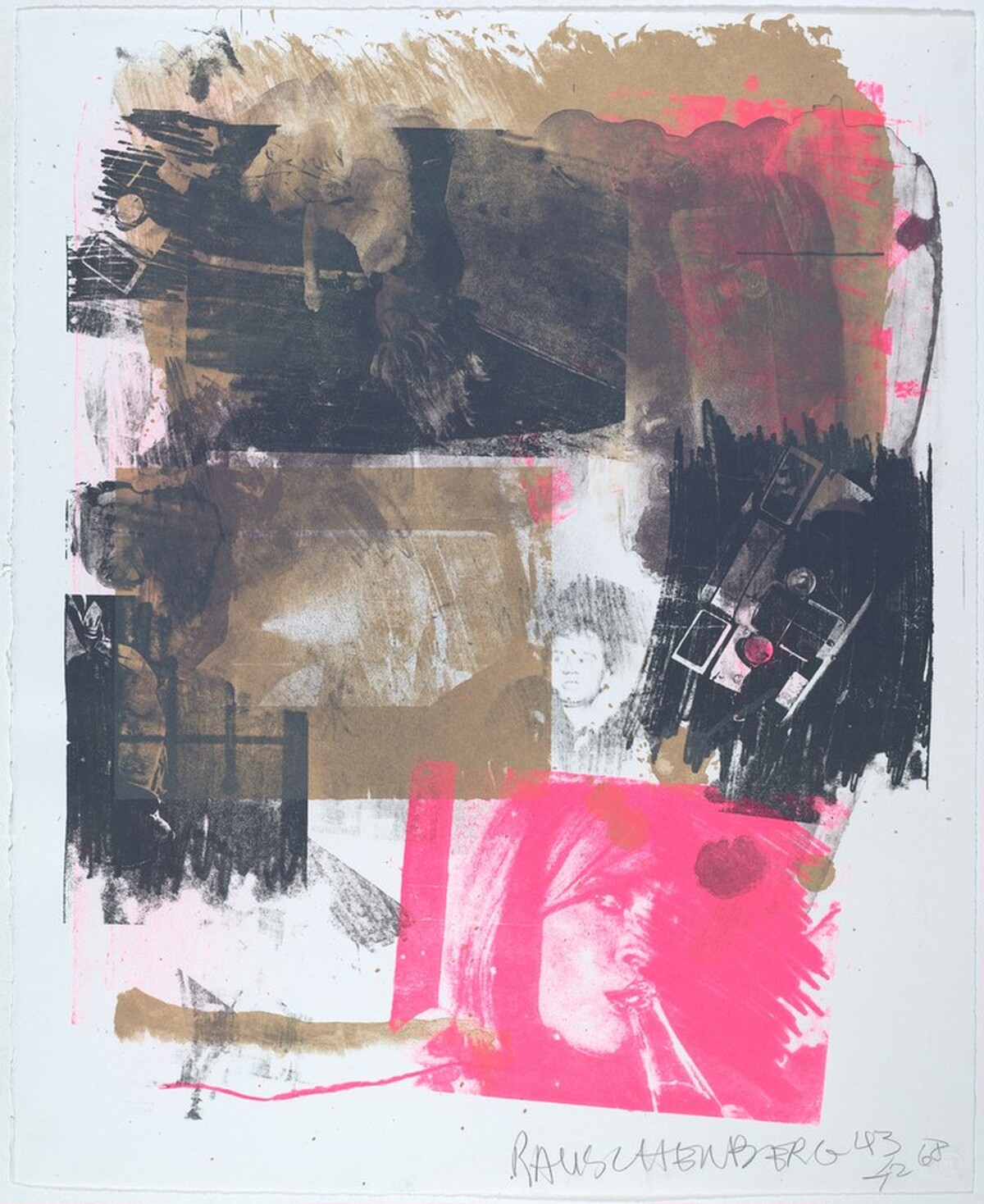 Storyline III by Robert Rauschenberg