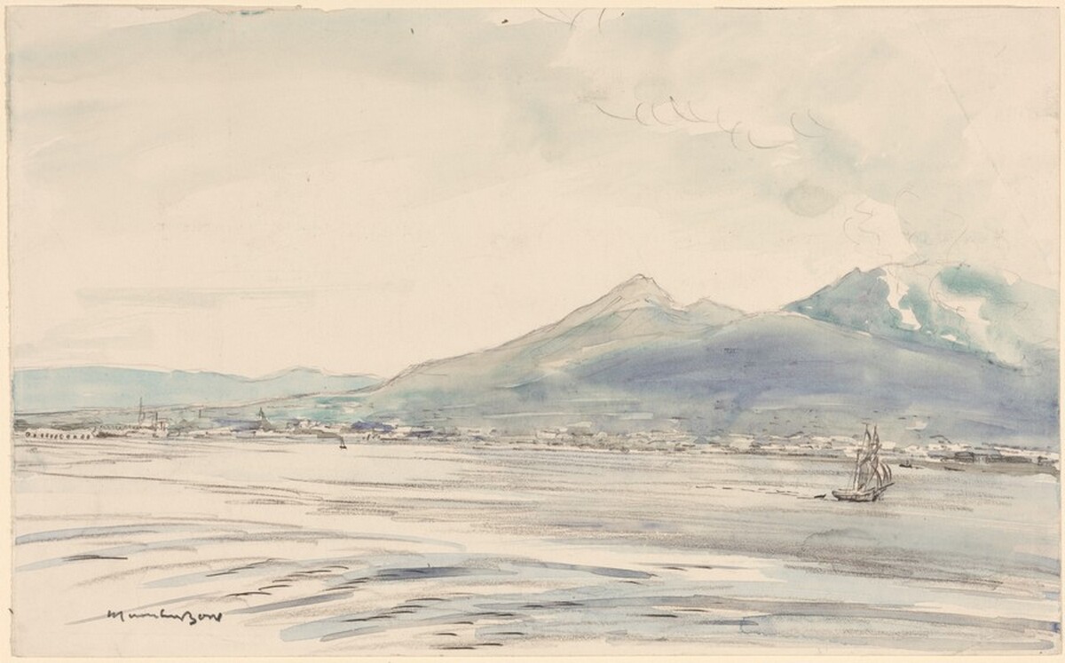 Gulf of Naples by Sir Muirhead Bone