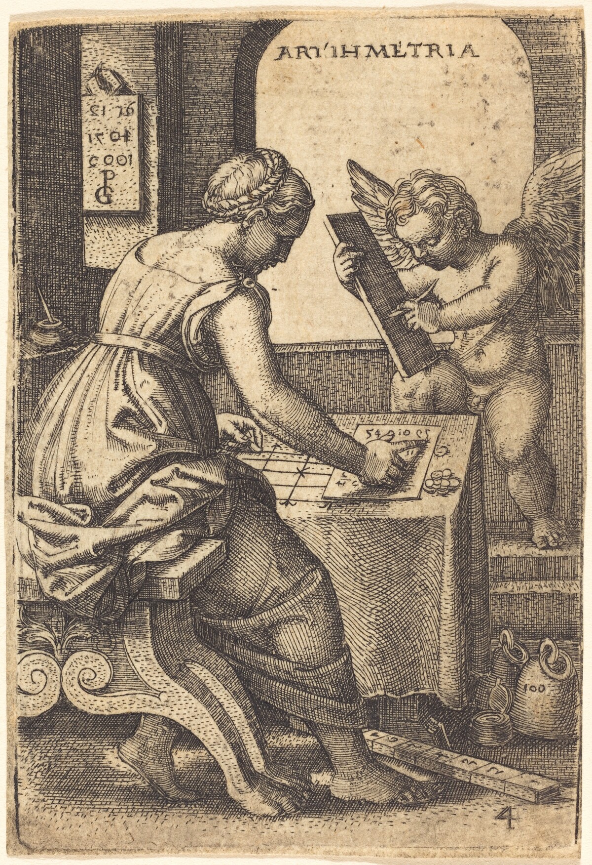 Arithmetic by Georg Pencz