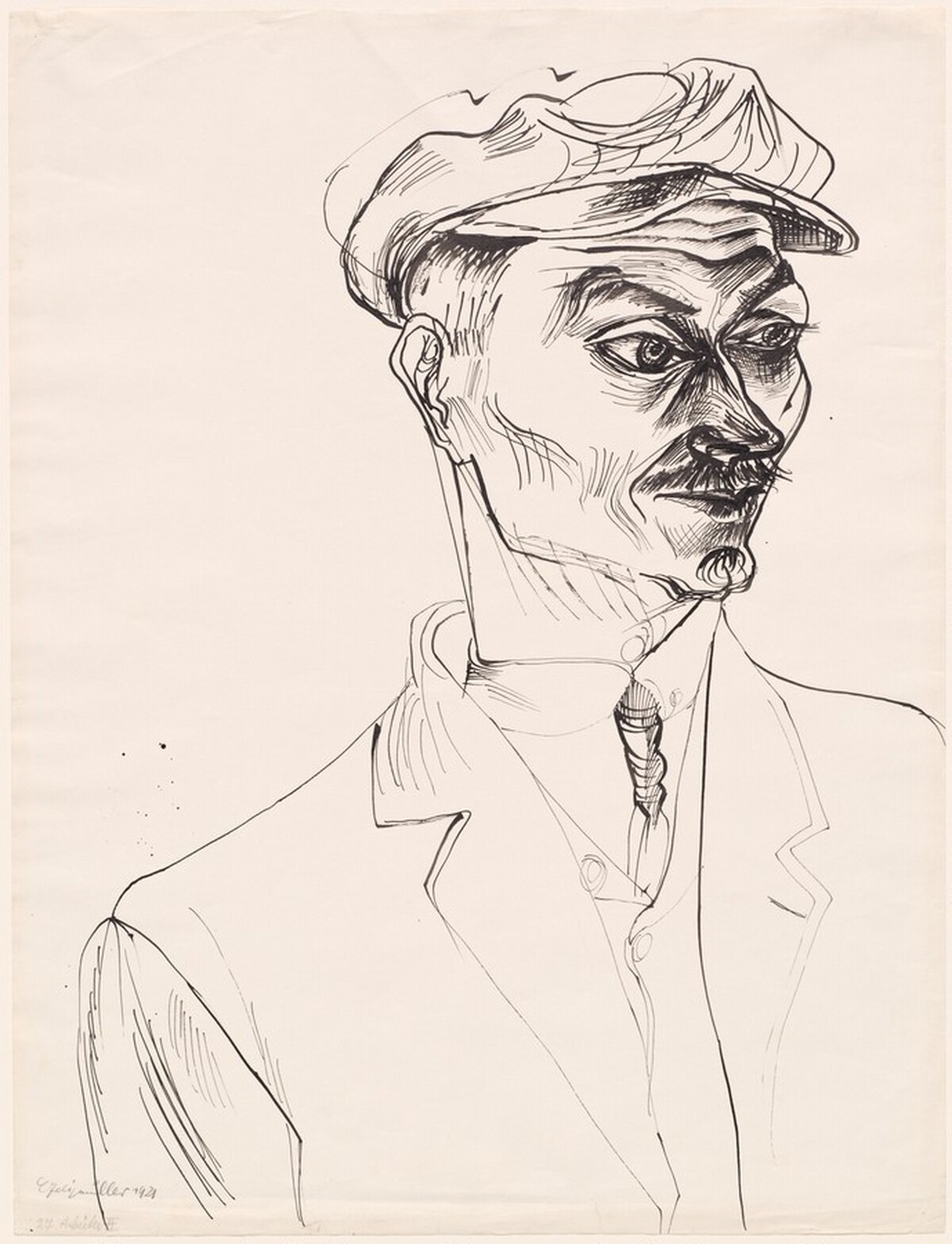 Arbeiter (Worker) by Conrad Felixmüller