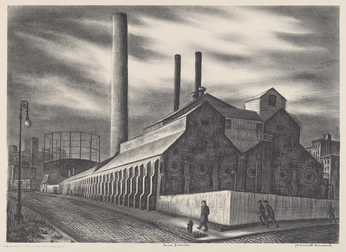 Gas House by Harold Anchel
