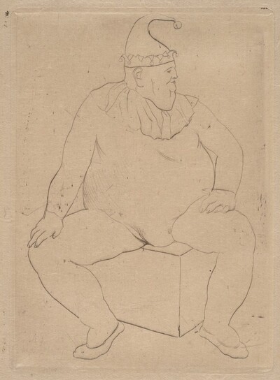 Acrobat in Repose (Le saltimbanque au repos)