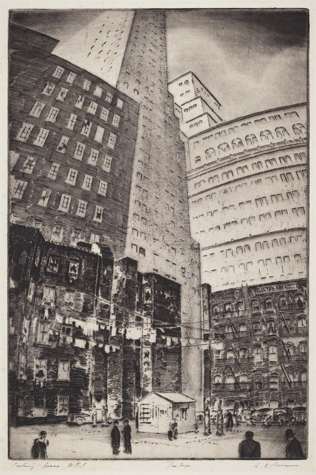 Parking Space N.Y.C. by Gottlob L. Briem