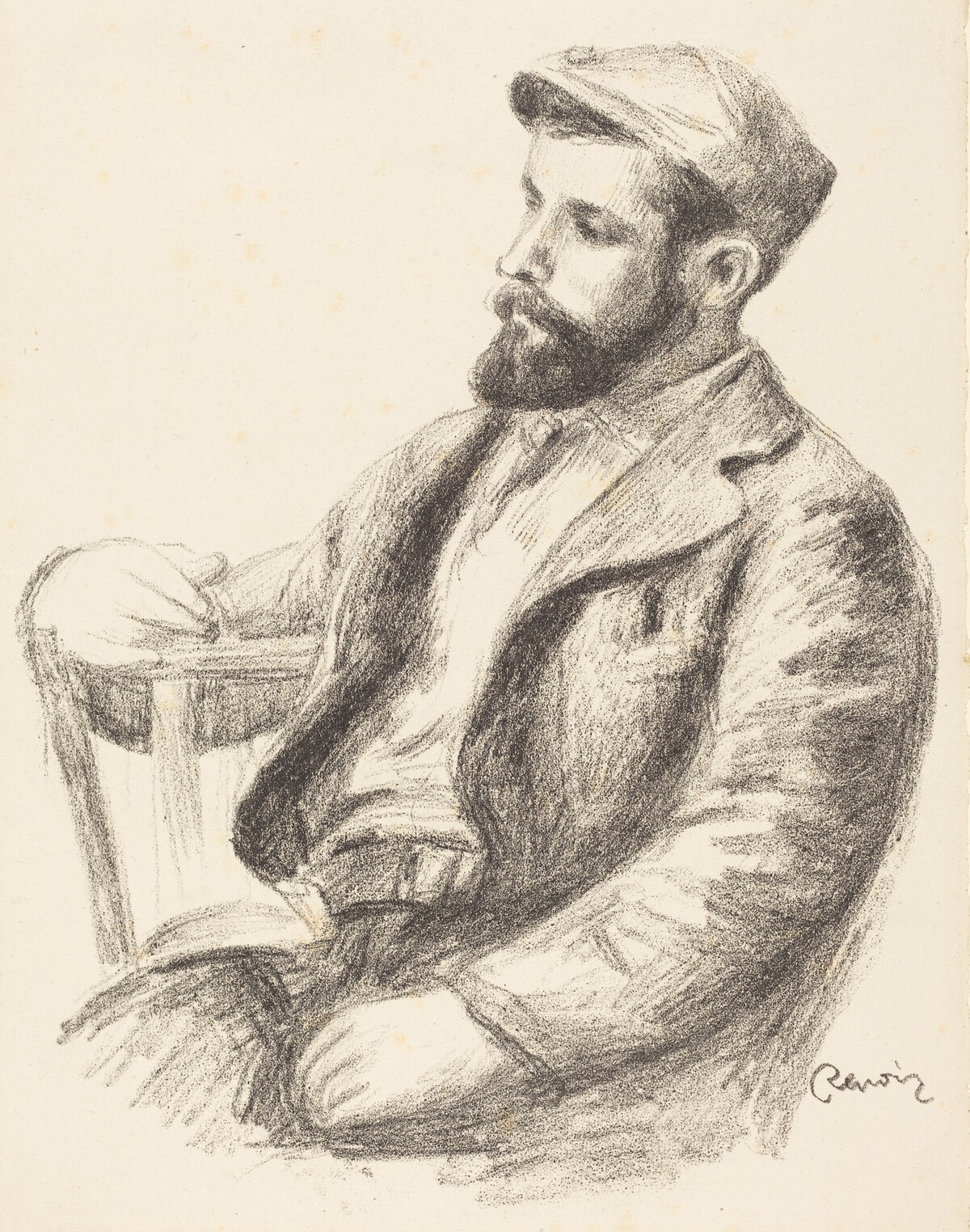 Louis Valtat by Auguste Renoir