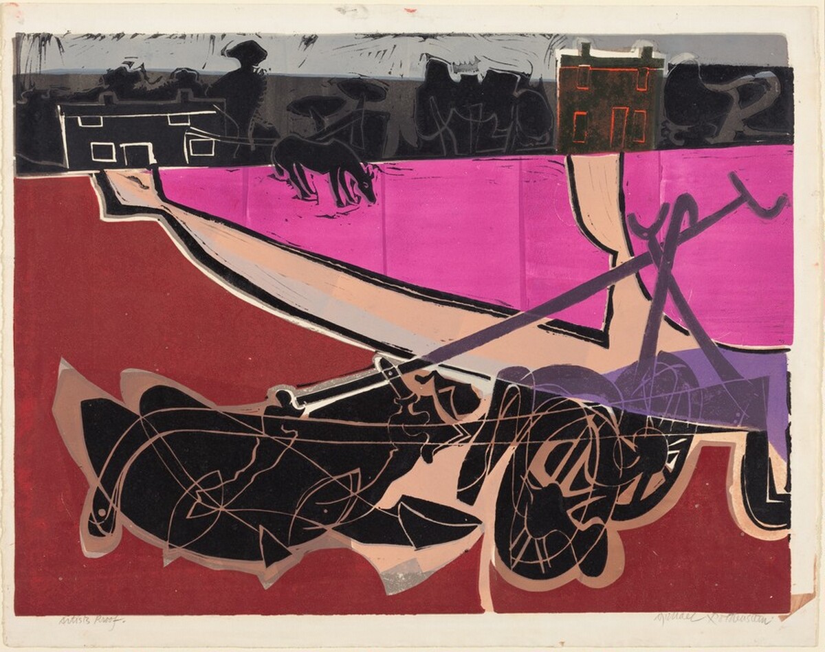 Black Pony by Michael Rothenstein