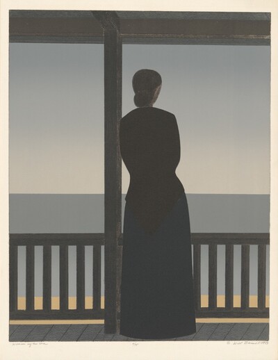 Woman by the Sea