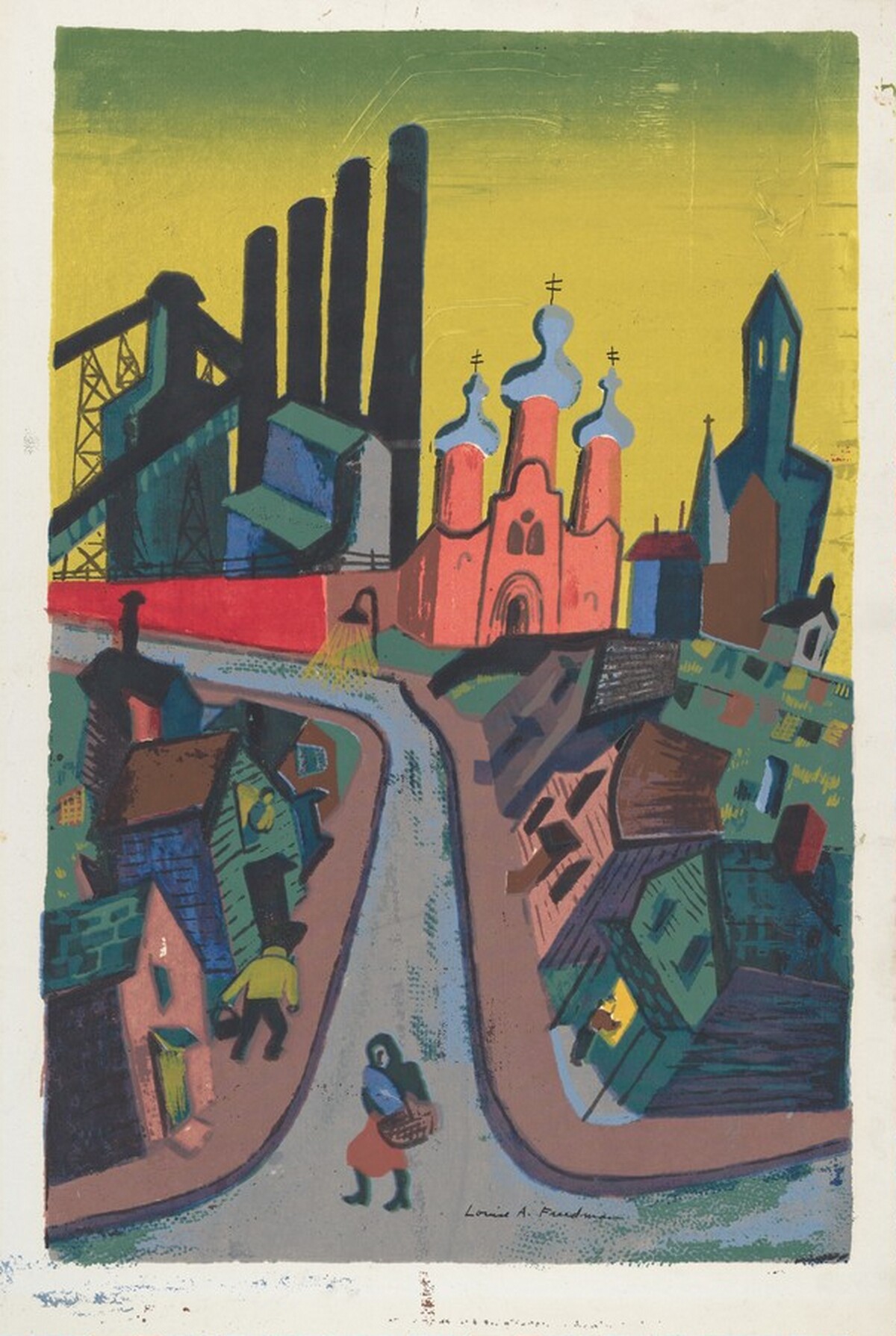 Evening in Pennsylvania by Louise Arnstein Freedman