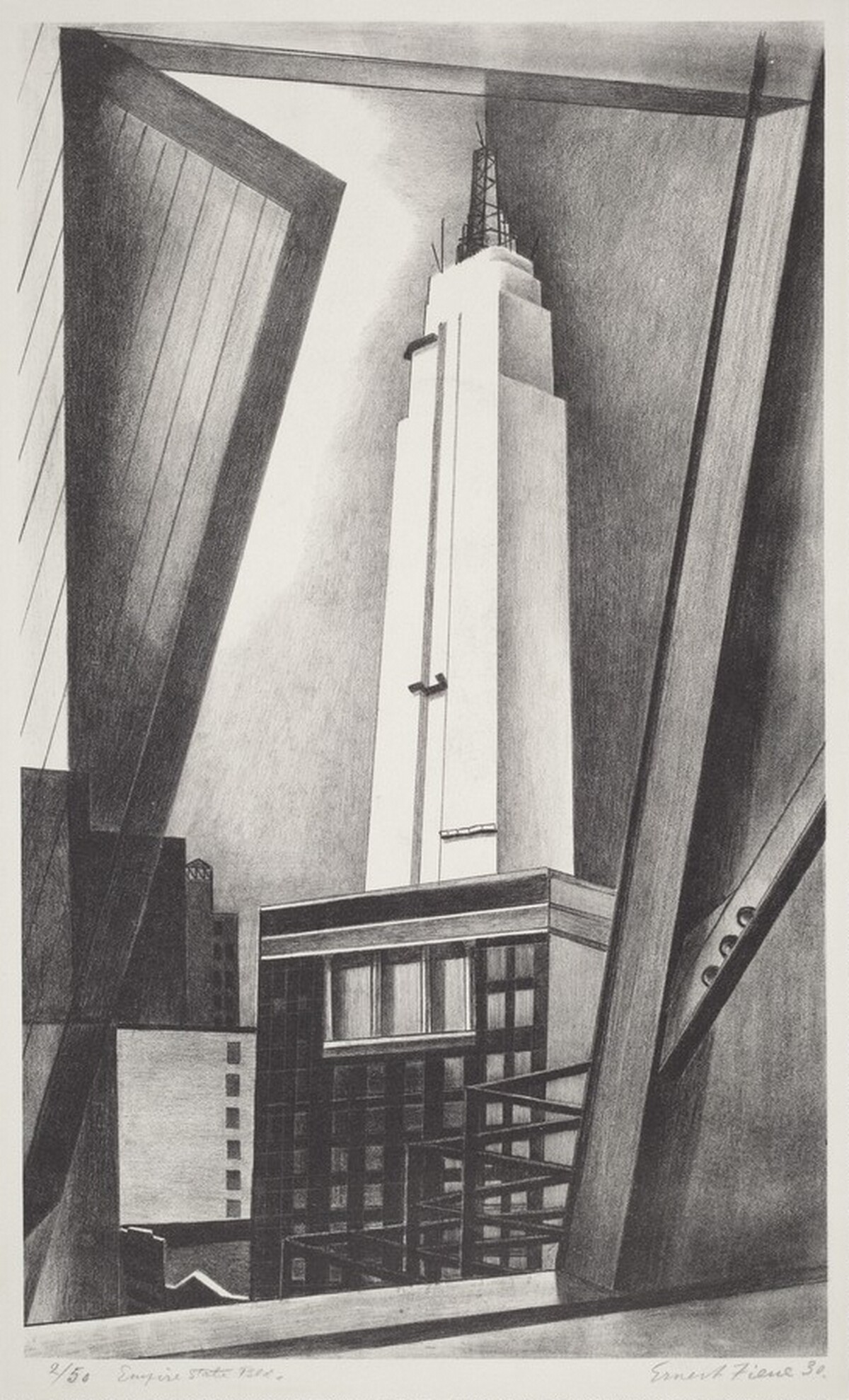 Empire State Building by Ernest Fiene