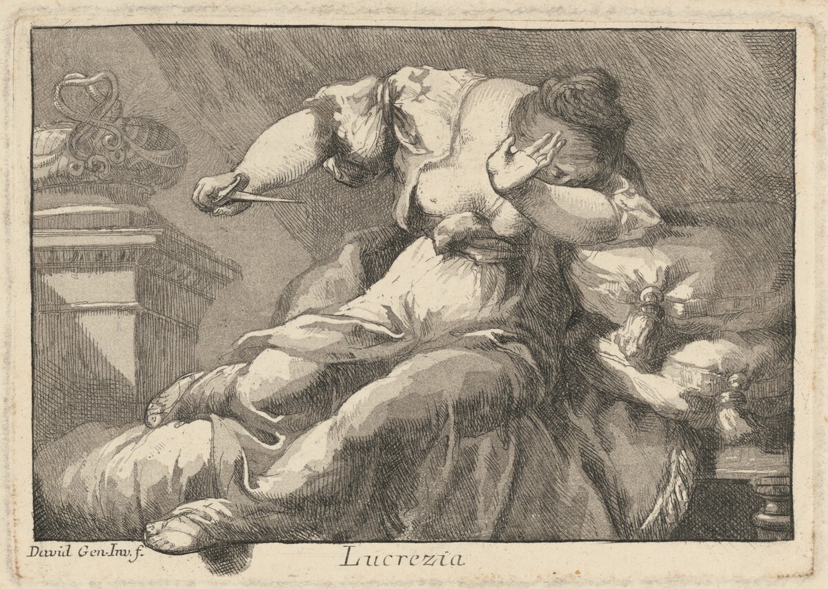 Lucretia by Giovanni David