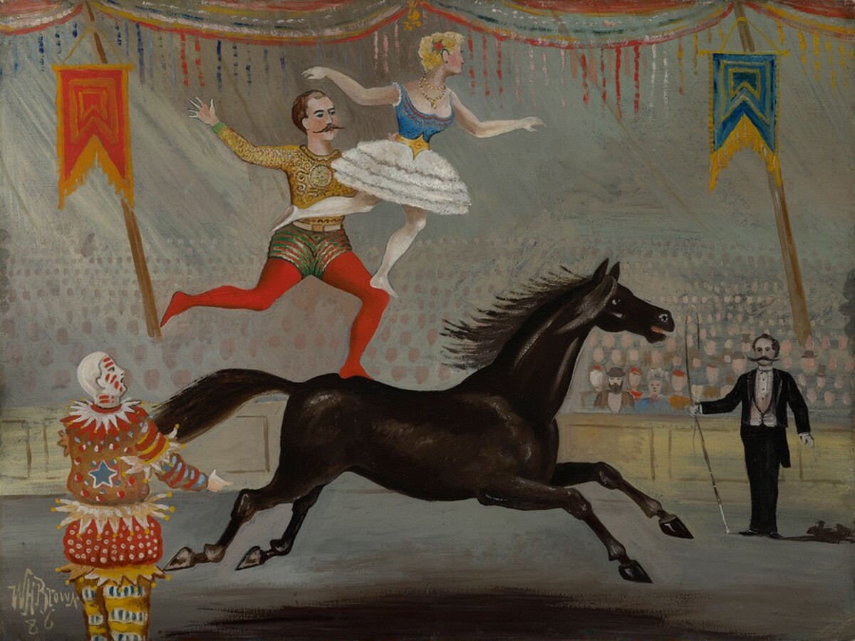 Bareback Riders by W.H. Brown