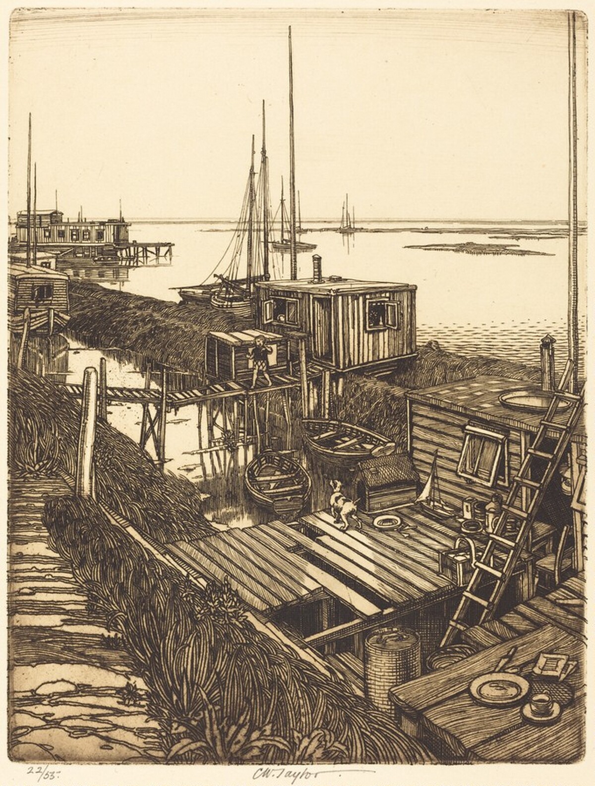 Marsh Homes by Charles William Taylor