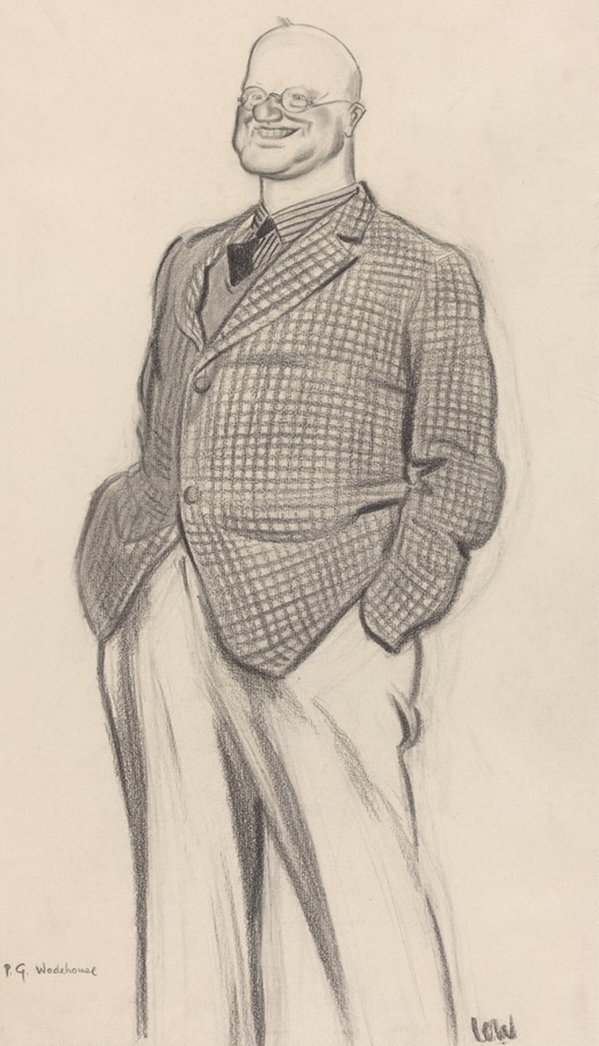 P.G. Wodehouse by David Low