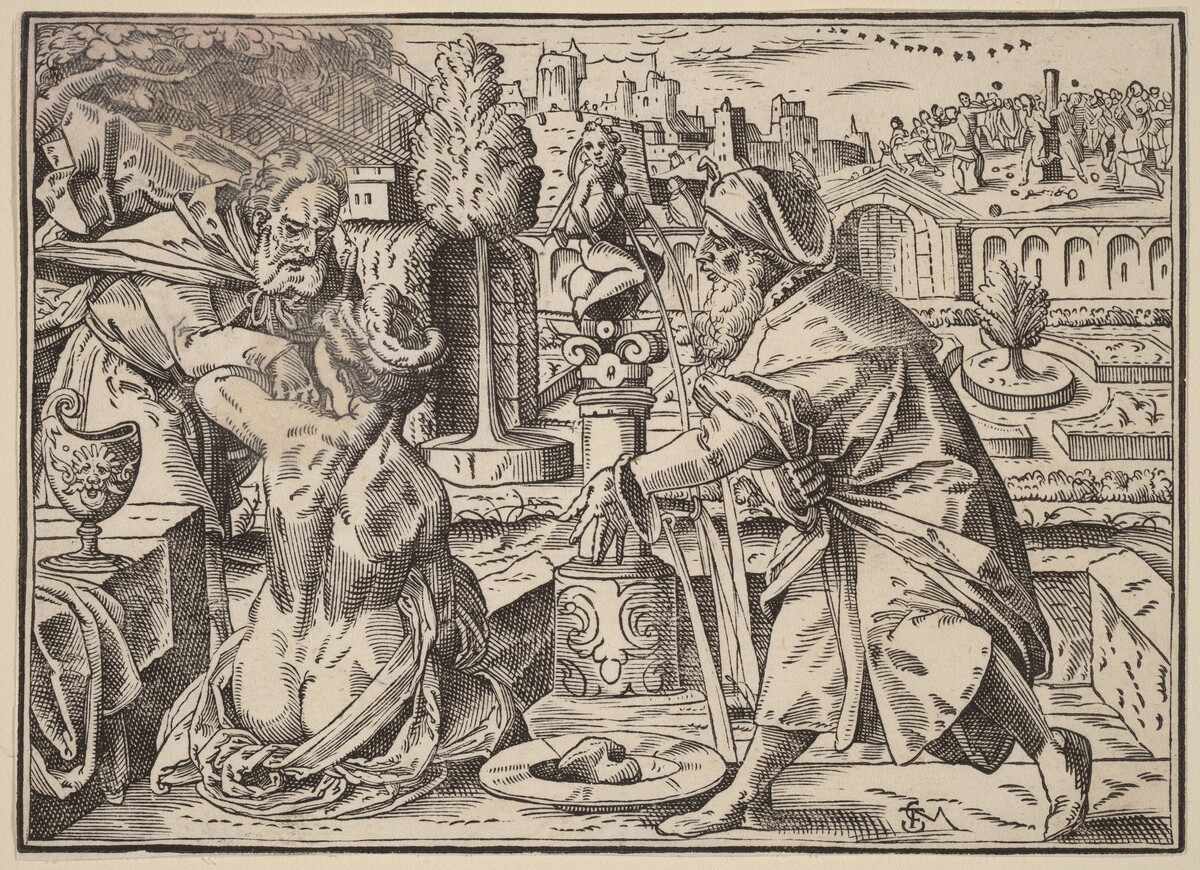 Christ Tells His Disciples of the Last Judgment by Christoph Murer