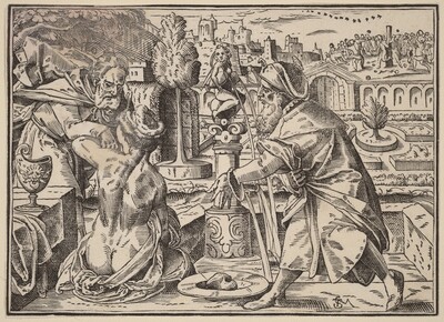 Christ Tells His Disciples of the Last Judgment