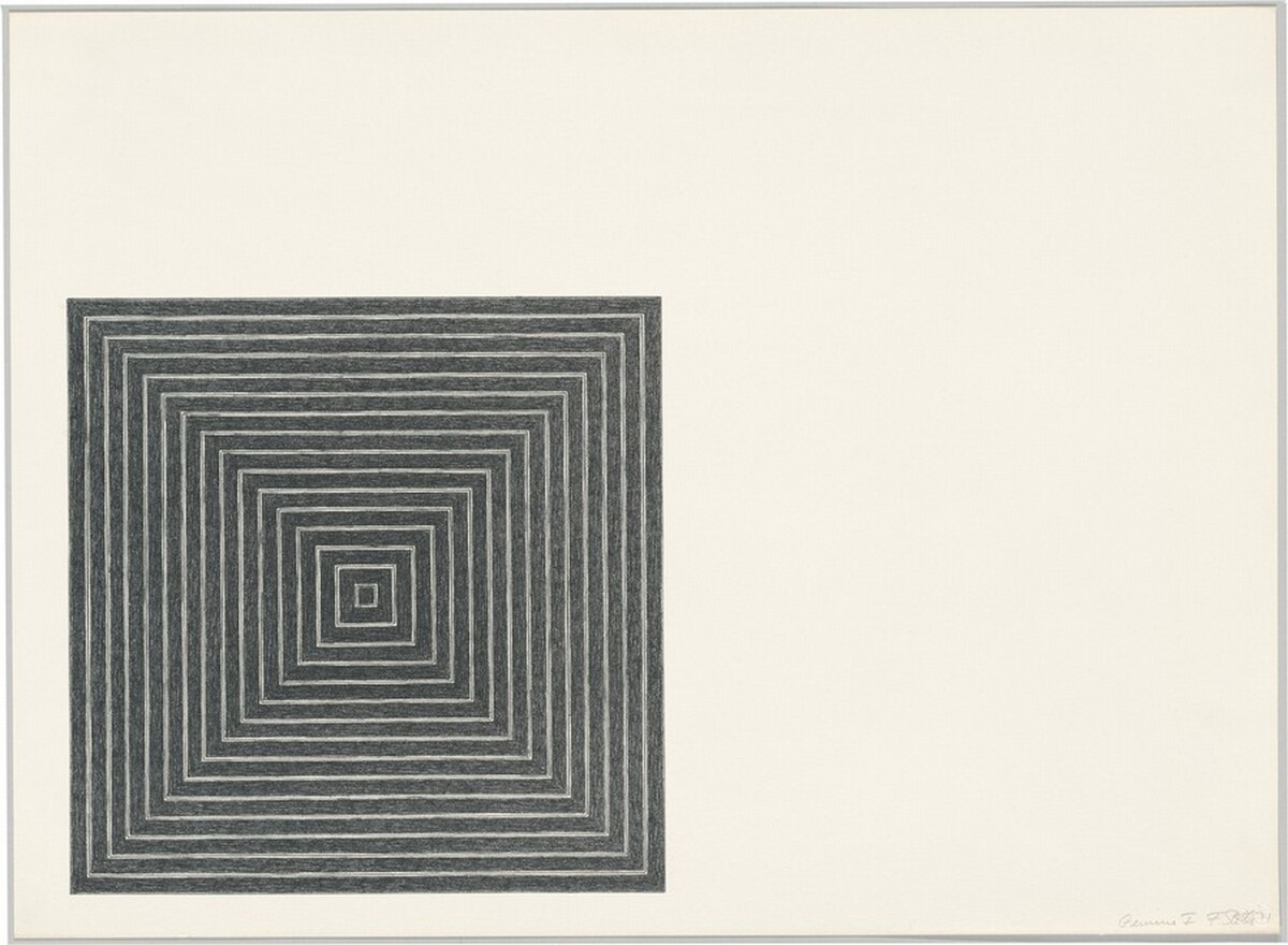 Untitled by Frank Stella