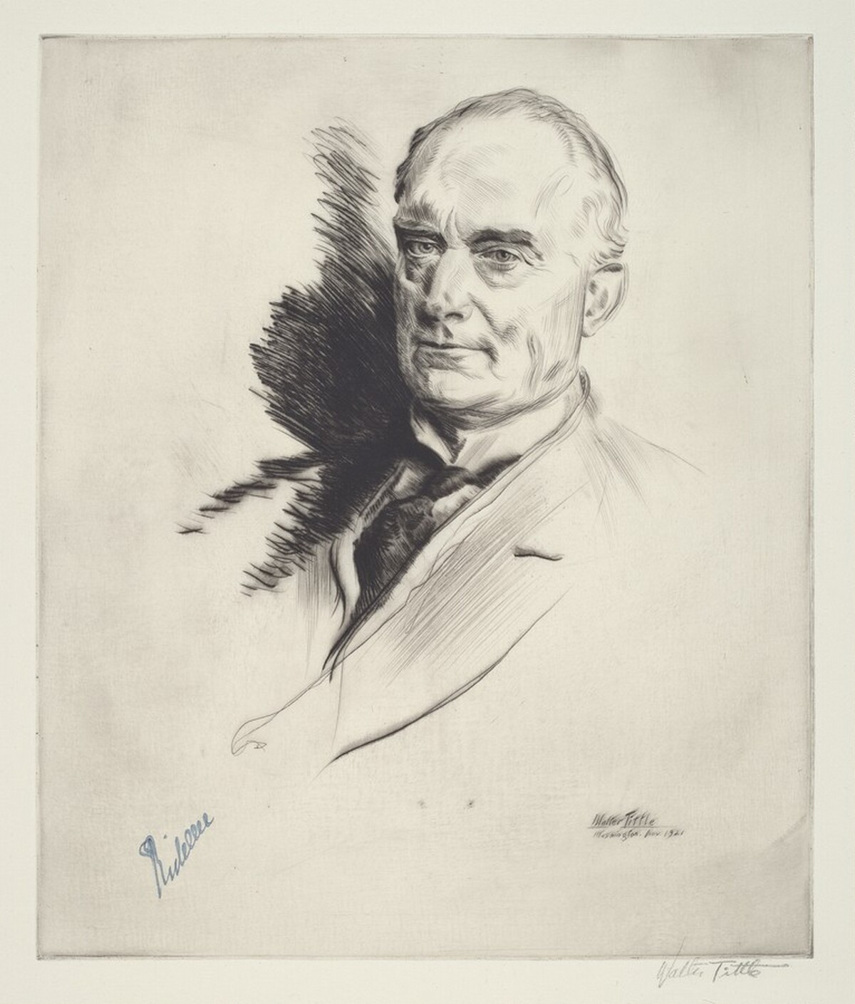 Lord Riddell of Walton Heath by Walter Tittle