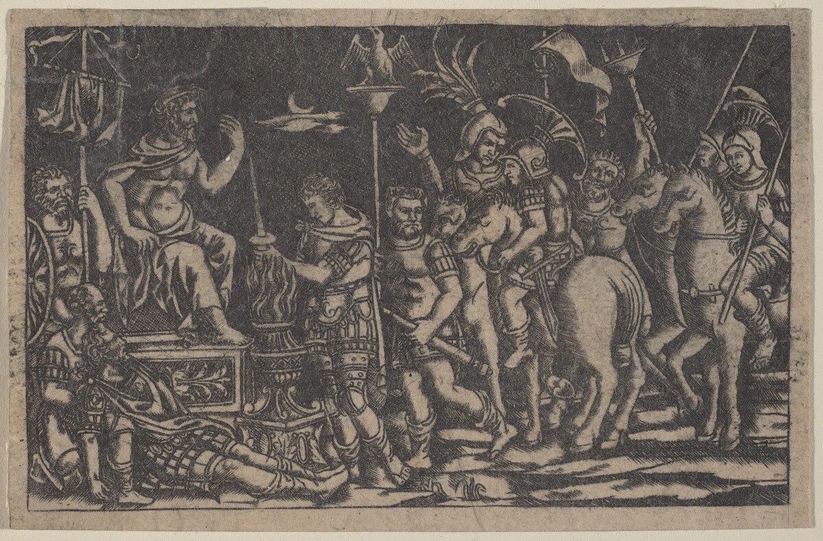 Mucius Scaevola by Italian 18th or 19th Century