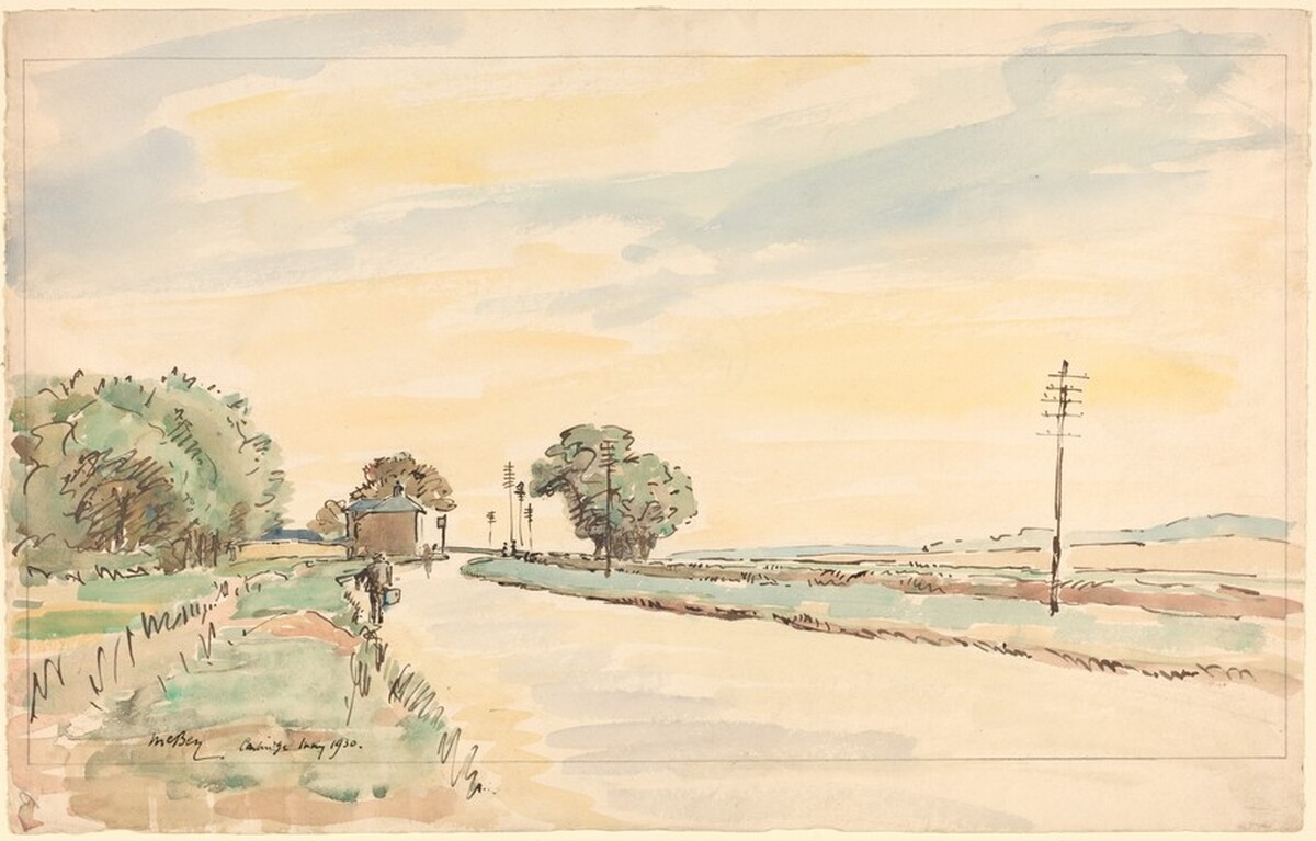 Icknield Way by James McBey