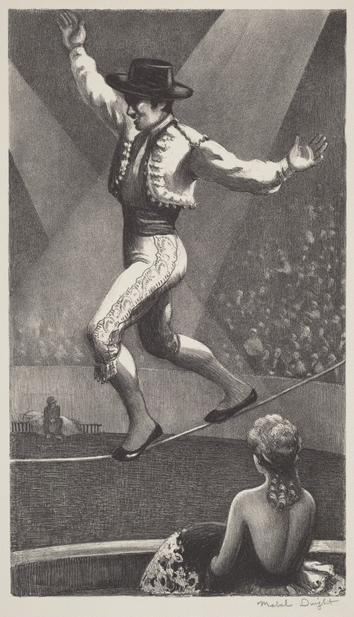 Tight Rope Walker by Mabel Dwight