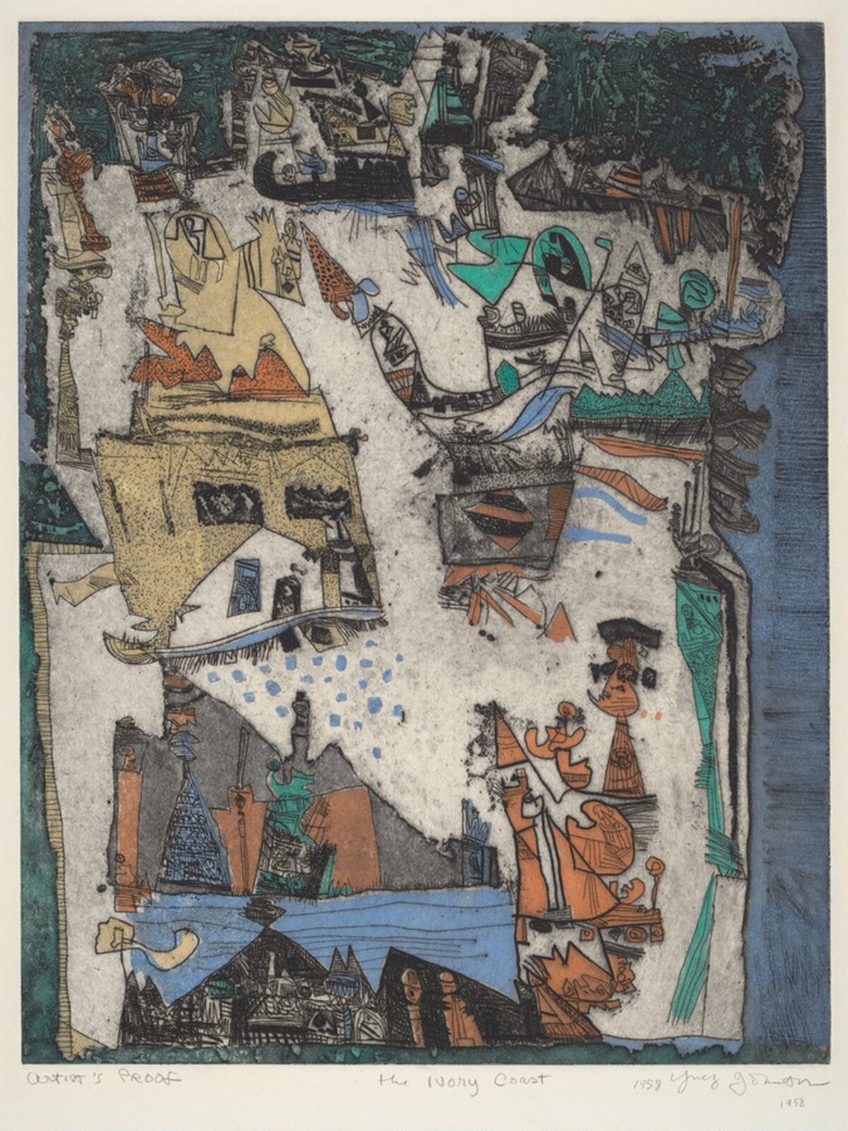 The Ivory Coast by Ynez Johnston