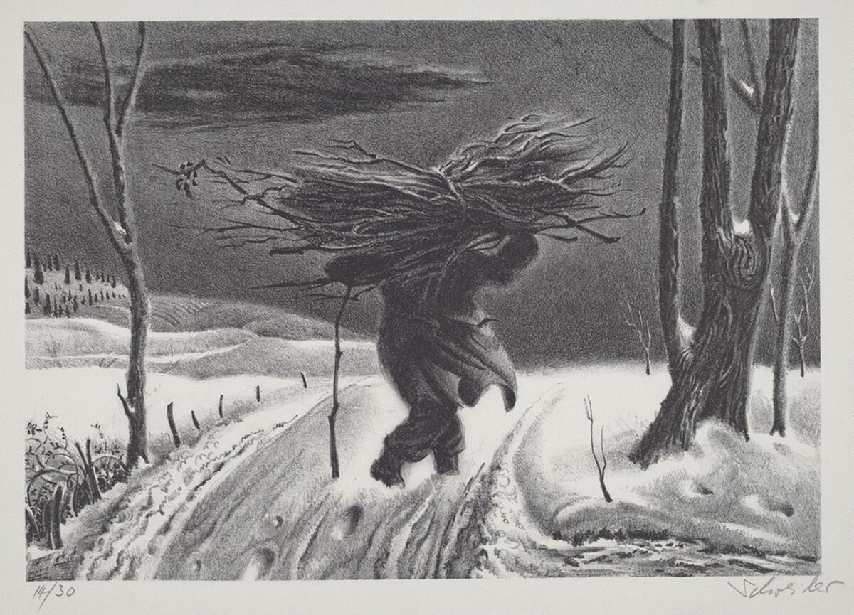 Winter by Georges Schreiber
