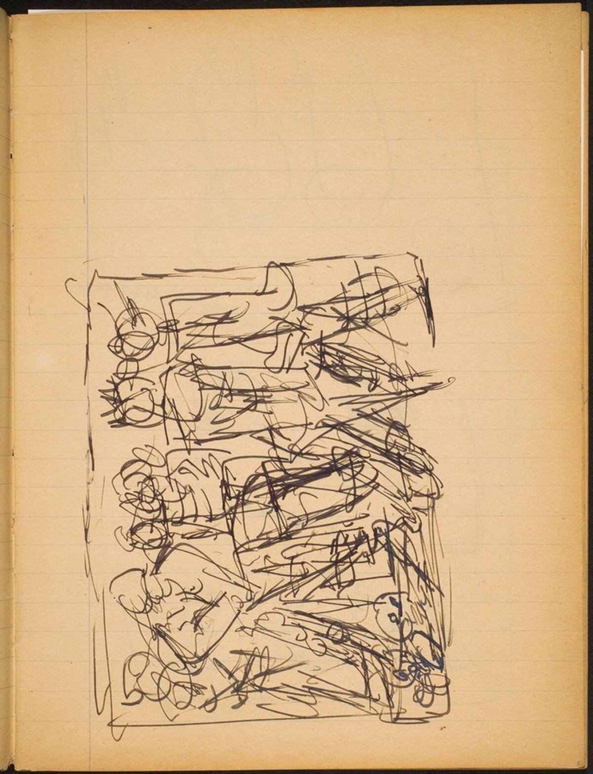 Mehrfigurige Szene (Figural Scene) [p. 3] by Max Beckmann