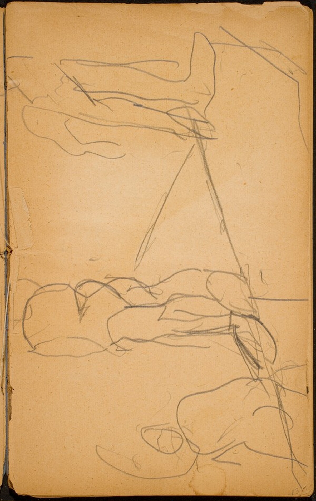 Drei balancierende Figuren (Three Figures Balancing) [p. 13] by Max Beckmann