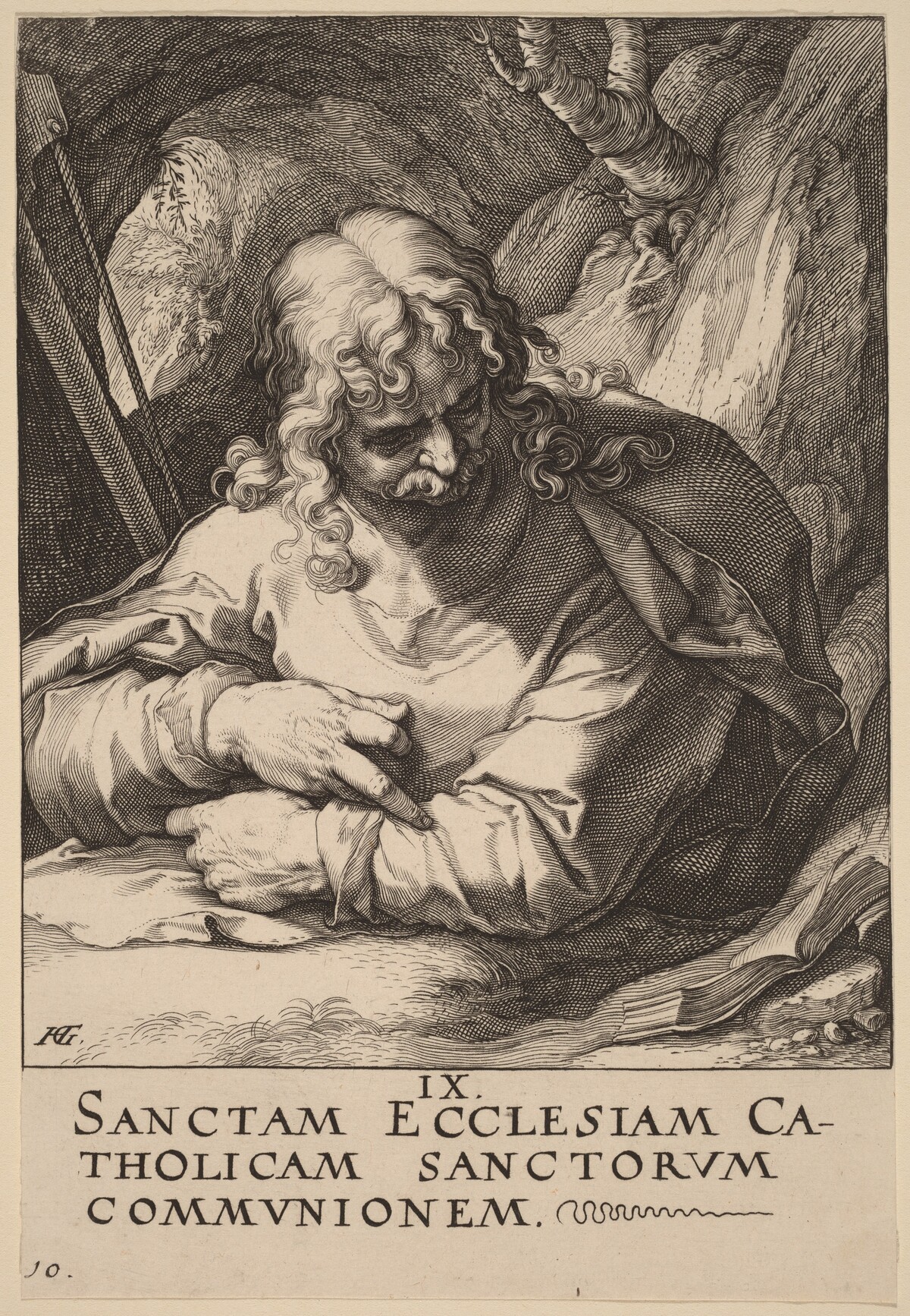 Saint James the Less by Hendrik Goltzius
