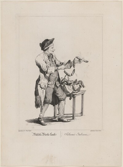 Wälsche Würste kauft! (Sausage Seller)