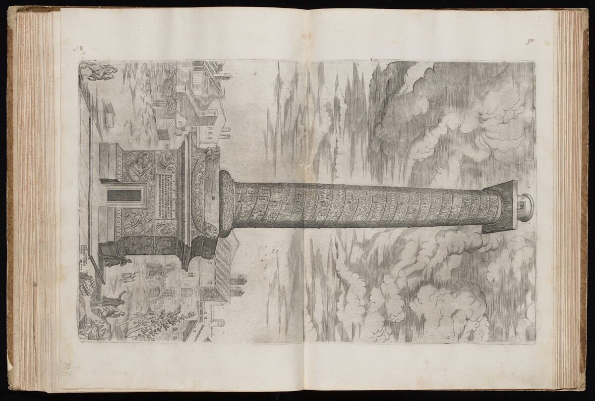 Trajan's Column by Italian 16th Century, published by Antonio Lafreri