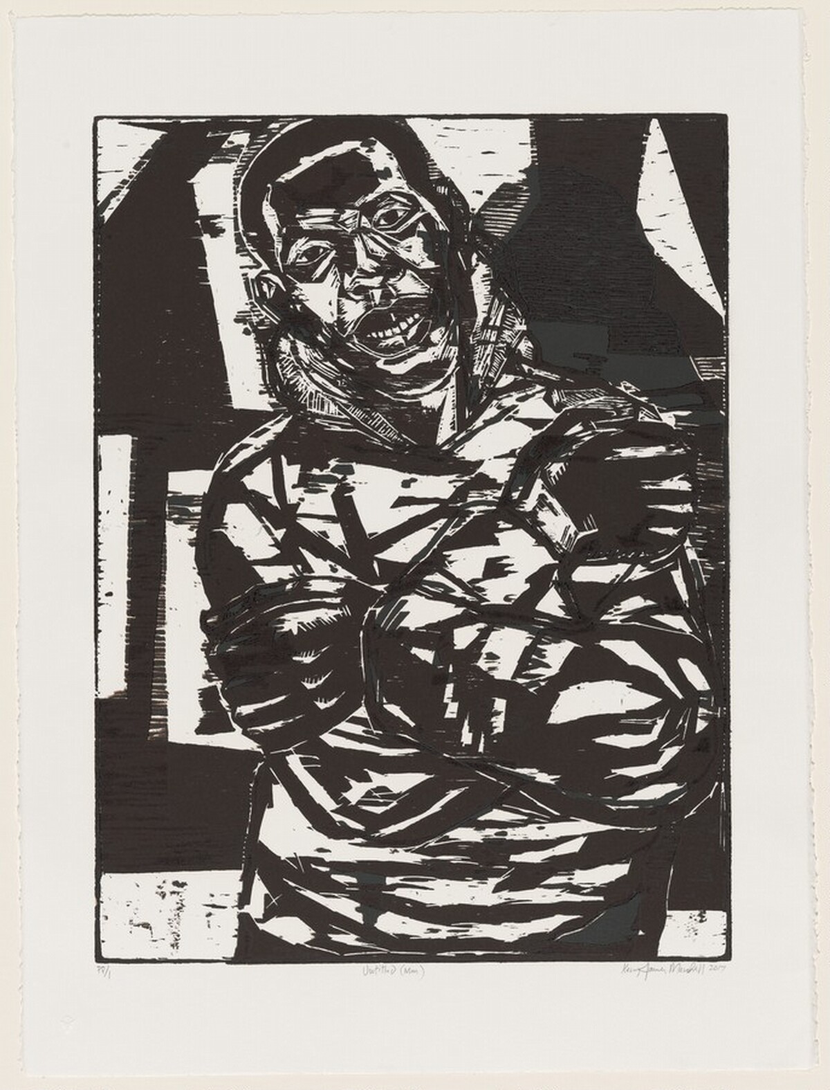 Untitled (Man) by Kerry James Marshall