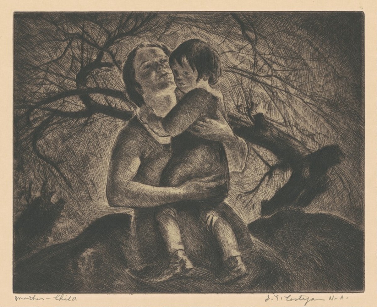 Mother and Child #2 by John E. Costigan