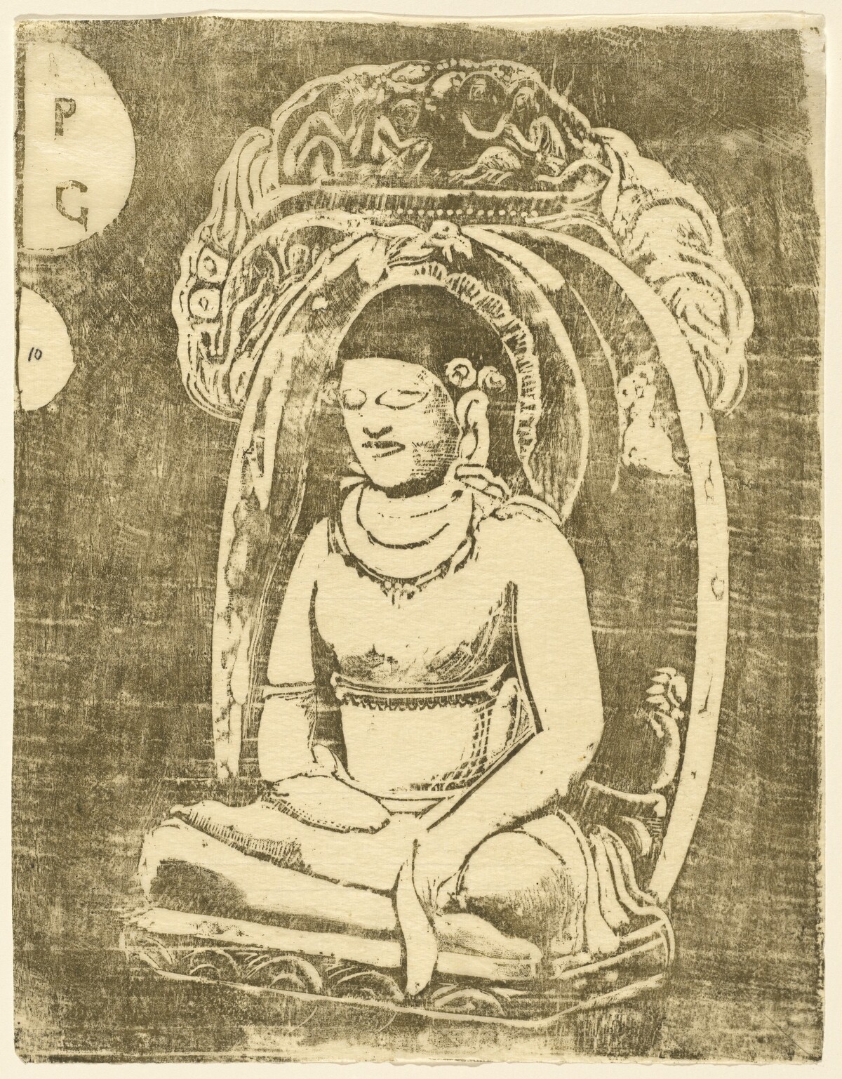 Bouddha (Buddha) by Paul Gauguin