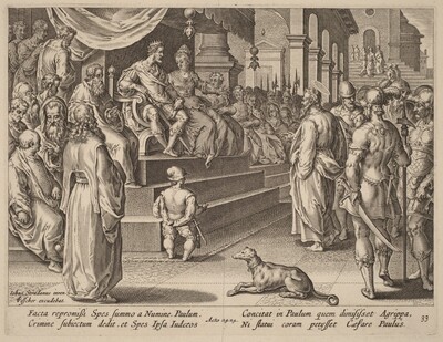Saint Paul before Festus and Agrippa