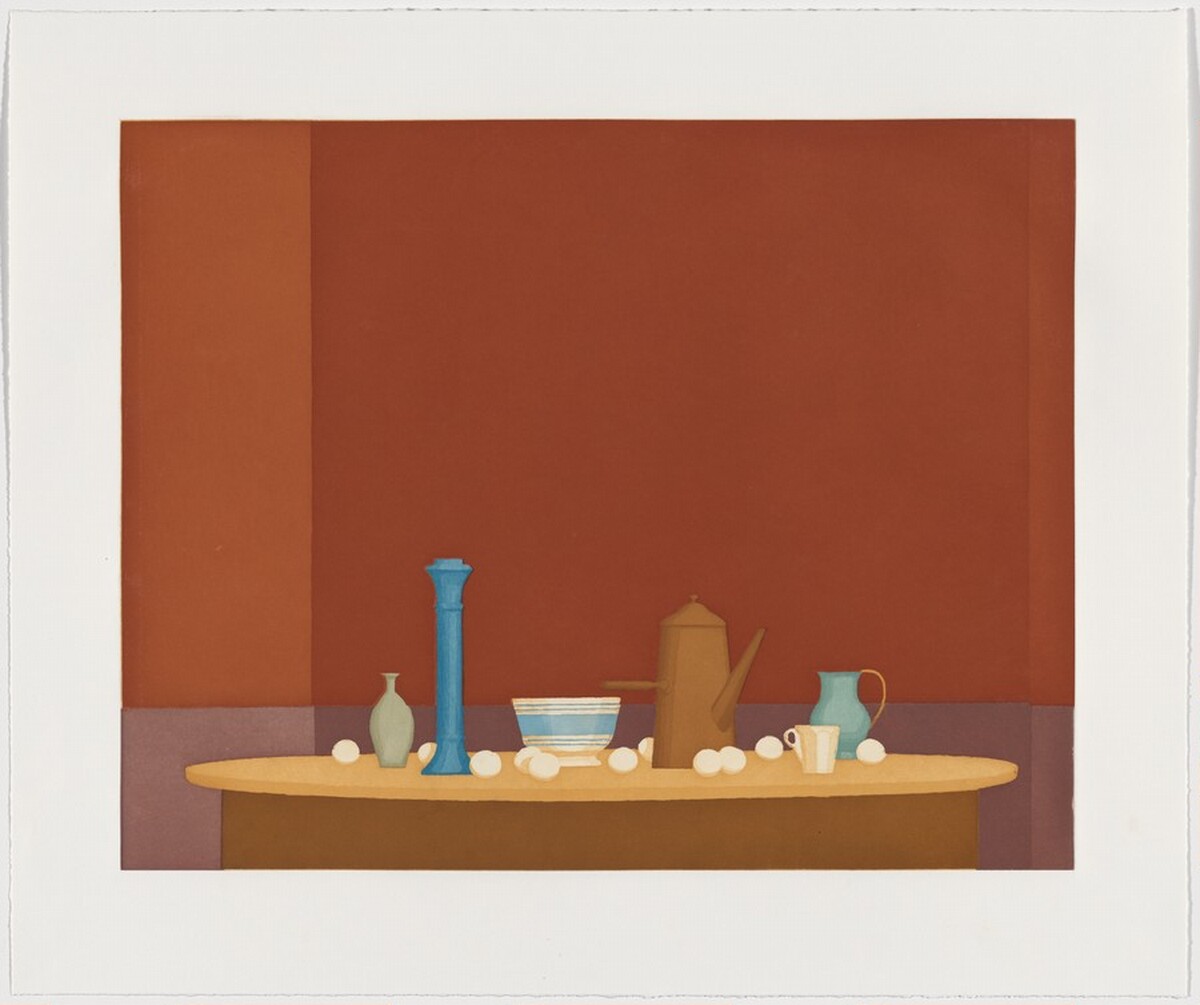 Piazza Rotonda [working proof 9] by William Bailey