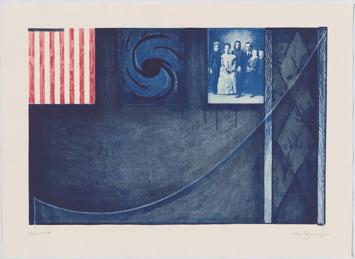 Untitled [trial proof] by Jasper Johns