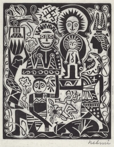 Untitled (Exotic Figures)