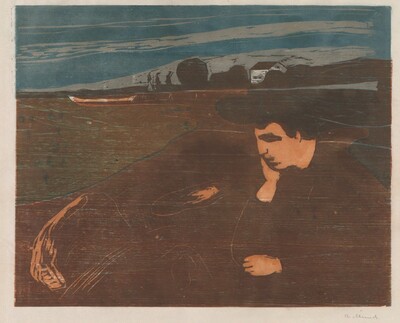 Melancholy III (Evening; On the Beach)