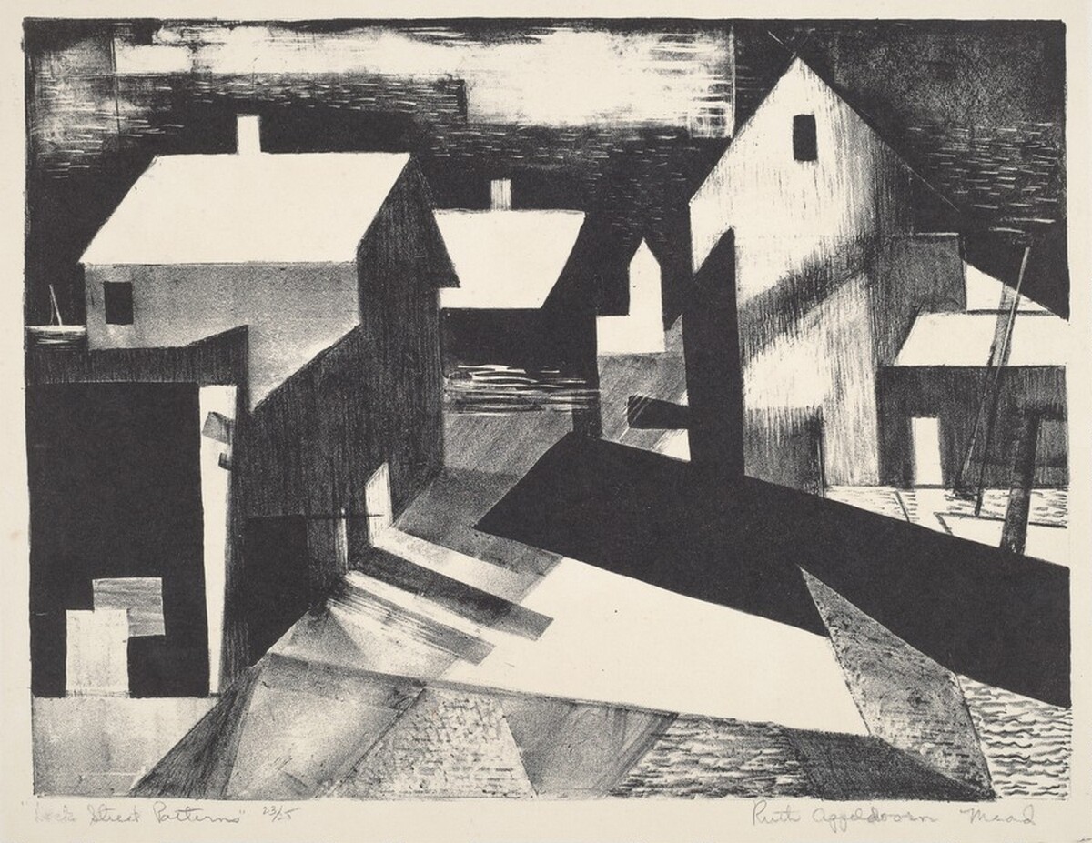 Back Street Patterns by Ruth Appleldoorn Mead